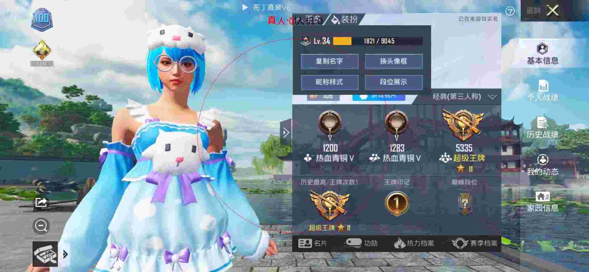 和平精英布丁直装透视 - 和平精英主播少羽头像图片辅助预览图